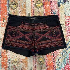 Scotch & Soda Maison Scotch La Femme Selon Marie Star de la Saison Black Shorts